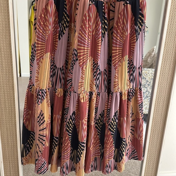 NWT Ba&Sh Nastasia summer maxi length halter neck draped dress - Picture 6 of 10